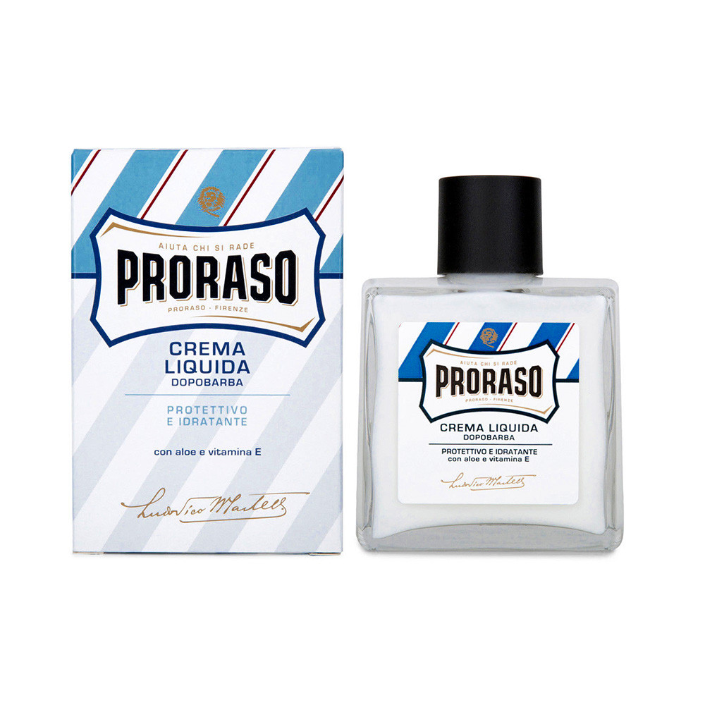 Бальзам після гоління з алое та вітаміном Е Proraso Blue After Shave Balm 100 мл, фото 1