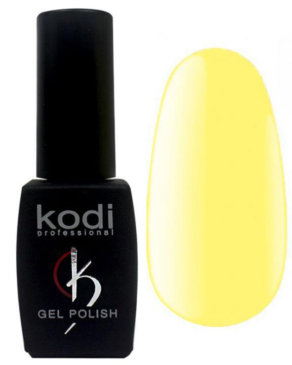 Гель-лак для нігтів Kodi Professional Green & Yellow №GY020 Лимонно-жовтий 8 мл