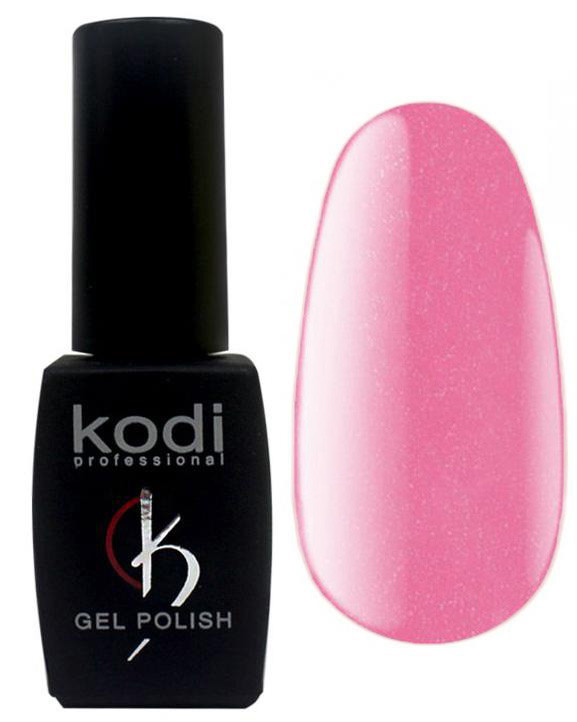 Гель-лак для нігтів Kodi Professional Pink №P010 Насичений рожевий з шимером 8 мл