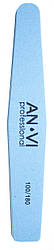 Баф для полірування нігтів ANVI Professional синій ромб 100/180
