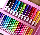 Дитячий набір для творчості та малювання 208 предметів, фото 8