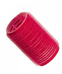 Бігуді на липучці Sibel червоні 35 мм 12 шт