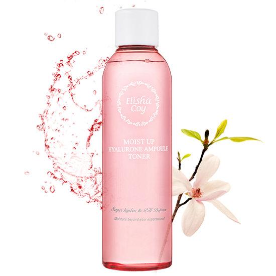 Elisha Coy Moist Up Hyalurone Ampoule Toner Ампульний тонер із гіалуроновою кислотою 200 мл