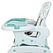 Дитячий cтульчик-трансформер для годування зі столиком M 0816 Flowers Mint, фото 6