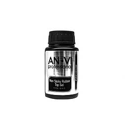 Каучукове фінішне покриття без липкого шару  ANVI Professional Rubber Top No Wipe 30 мл