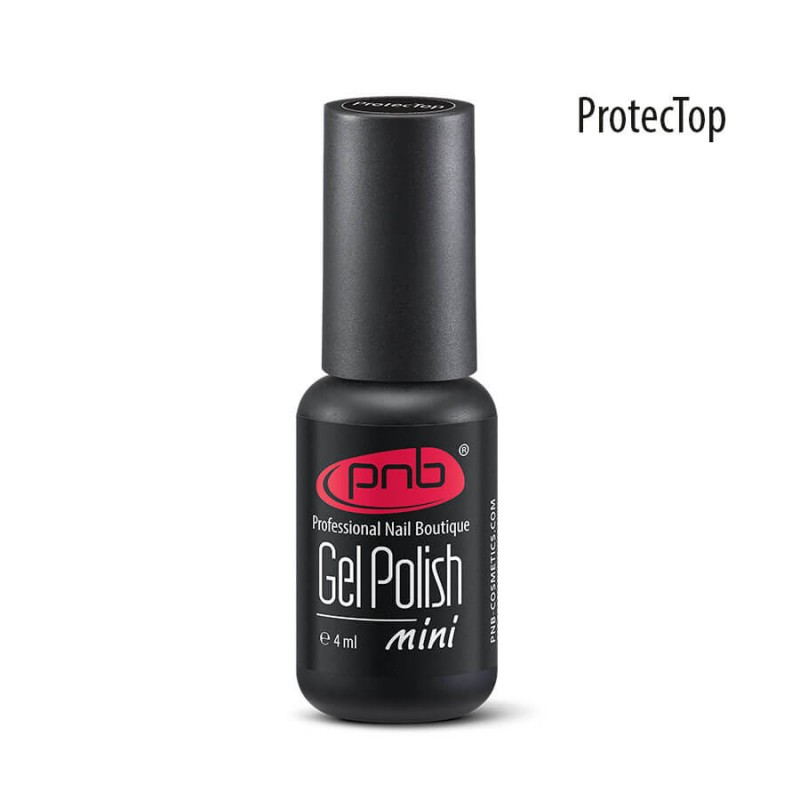 Закріплювач для гель-лаку PNB Protec Top Coat 4 мл, фото 1