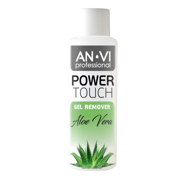 Засіб для зняття гель-лаку ANVI Professional  Power Touch Aloe Vera 100 мл