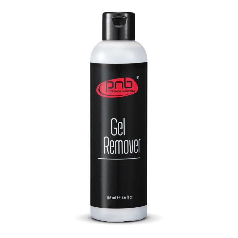 Засіб для видалення гель-лаку PNB Gel Remover Dye Free 165 мл