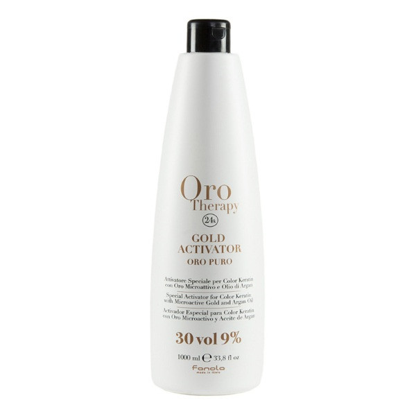Окисник з мікрочастинками золота Fanola Oro Therapy 9% 30 Vol 1000 мл, фото 1