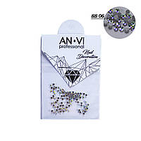 Стразы для дизайна ногтей Swarovski ANVI Professional Crystal Pixie №SS06 100 шт