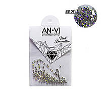 Стразы для дизайна ногтей Swarovski ANVI Professional Crystal Pixie №SS08 100 шт