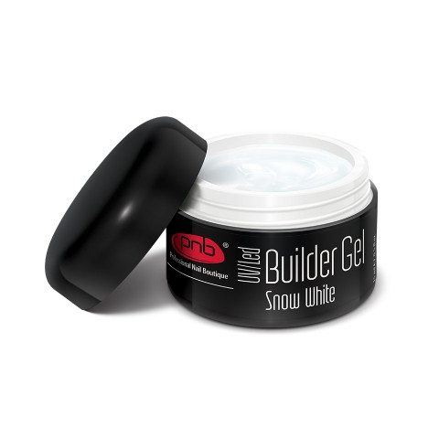 Гель моделюючий PNB Builder Gel Snow White білосніжно білий 5 мл