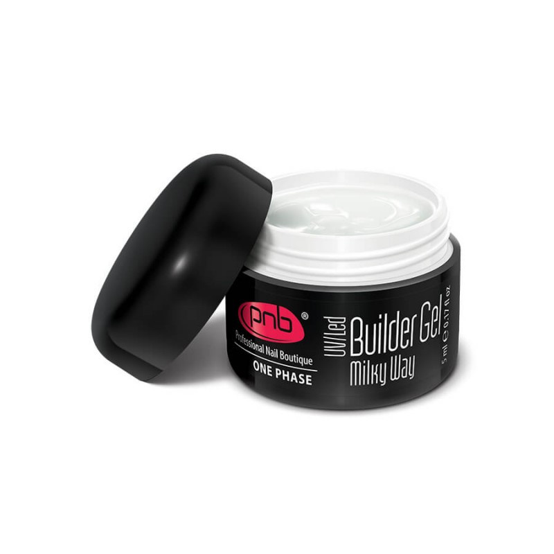 Гель однофазний PNB Builder Gel One Phase Milky Way молочний 5мл
