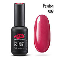 Гель-лак PNB Gel nail polish №009 passion 8 мл