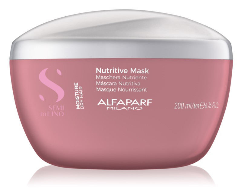 Маска для зволоження сухого волосся Alfaparf Semi Di Lino Moisture  200 мл