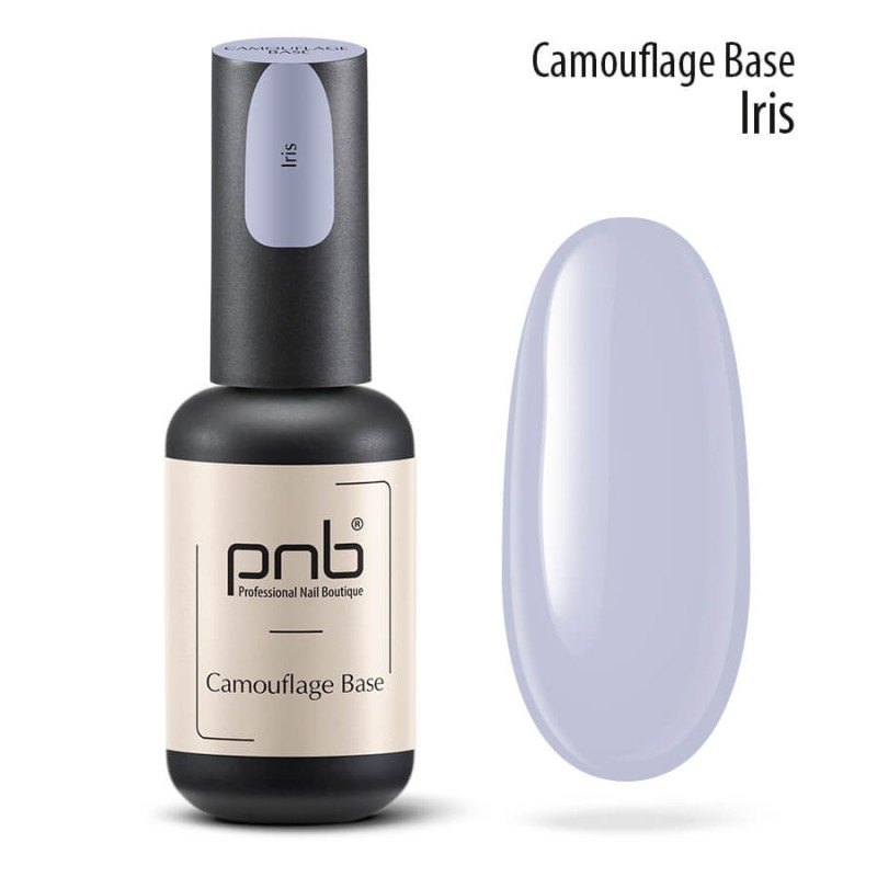 Основа камуфлююча для гель-лаку PNB Camouflage Base Iris 8 мл, фото 1