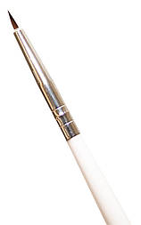 Кисть для розпису №0 Біла