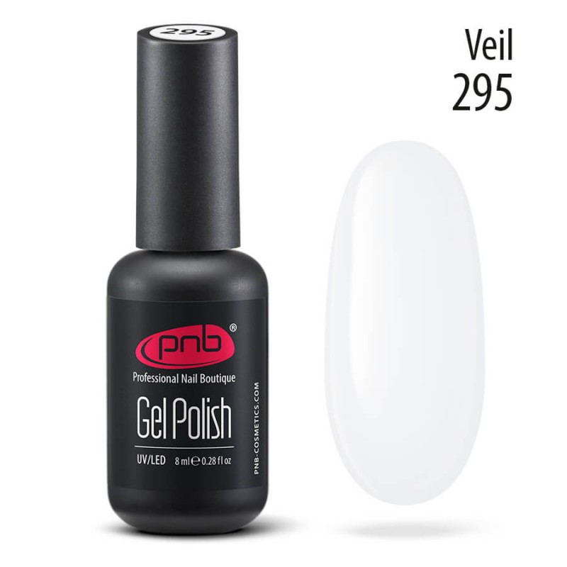 Гель-лак для нігтів PNB Gel Nail Polish №295 Veil 8 мл