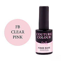 Основа для гель-лака Couture Colour Revital Fiber Base Clear Pink 9 мл