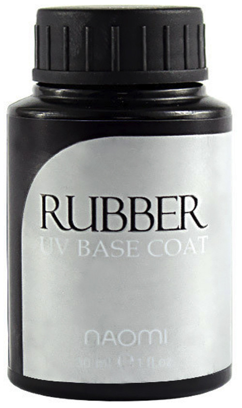 Основа для гель-лаку Naomi Rubber UV Base Coat 30 мл, фото 1