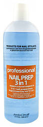 Дезинфектор 3 в 1 для нігтів Jerden Proff Nail Prep  500 мл