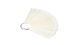 Палітра для нігтів на кільці біла А022