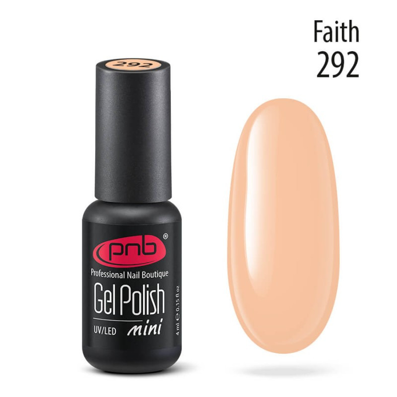 Гель-лак PNB Gel nail polish mini №292 faith 4 мл
