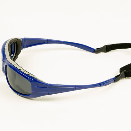 Окуляри спортивні велосипедні - Сині з чорними лінзами - 5331, фото 3