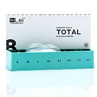 Набор силиконовых бигуди InLei "Total' 8 размеров S/ S1/ M/ M1/ L/ L1/ XL/ XL1
