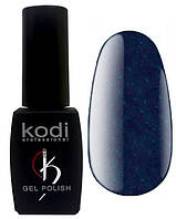 Гель-лак для ногтей Kodi Professional Aquamarine №AQ100 Темно-синий с зеленым шиммером 8 мл
