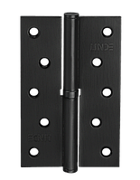 Петля дверная левая Linde H-120L BLACK черный (Китай)