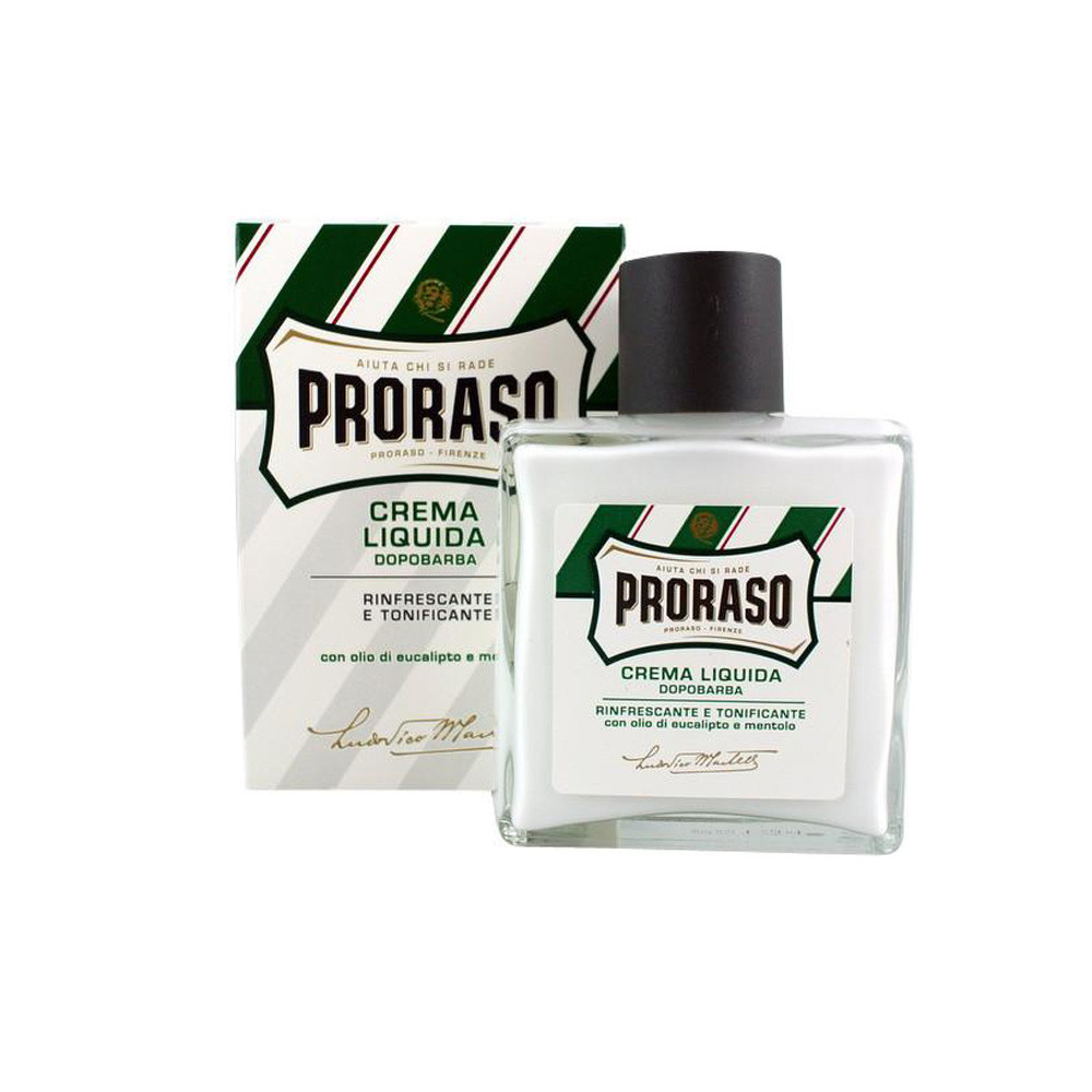 Бальзам після гоління з екстрактом евкаліпту та ментолом Proraso Green Line 100 мл, фото 1