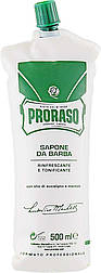 Крем для гоління Proraso Green Shaving 500 мл