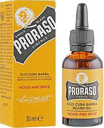 Олія для догляду за бородою Proraso Beard Oil Wood and Spice 30 мл