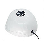 Лампа для сушки гель-лаку LED 5X PLUS 2в1 біла 108W, фото 2