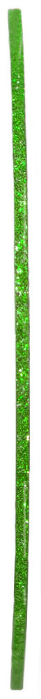 Голографічна смуга для нігтів ANVI 1 мм зелена з блискітками