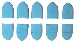 Насадка силіконова для зняття гель-лаку набір 5 шт