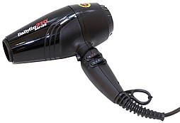 Фен для волосся з іонізацією BaByliss Pro Rapido чорний 2200 W