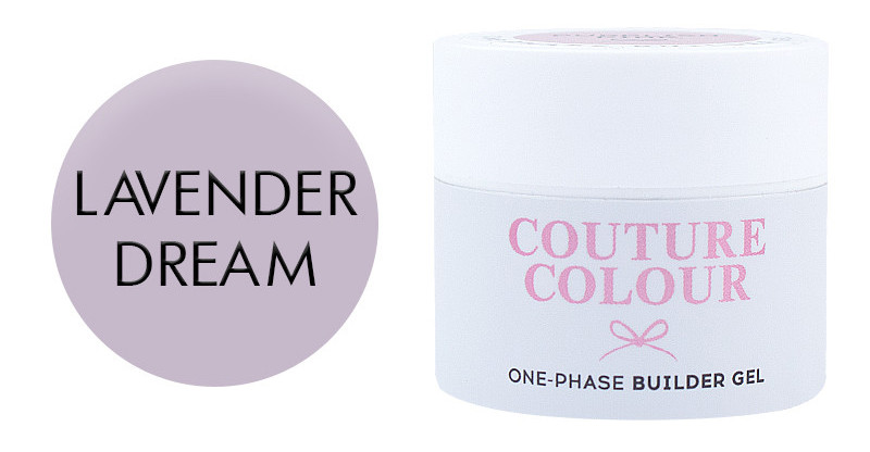 Однофазний Гель Couture color 1-phase Builder Gel Lavender dream 15 мл