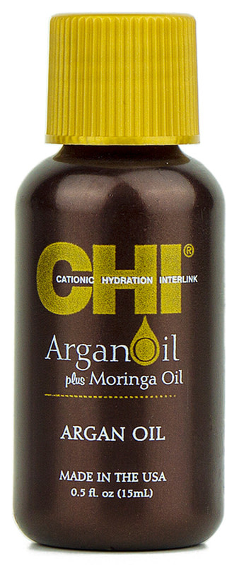 Олія зволожувальна для волосся CHI Argan Oil Plus Moringa Oil 15 мл