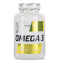 Progress Nutrition Omega 3, Омега-3 жирні кислоти (90 капс.)