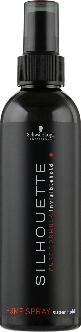 Лак рідкий для волосся сильної фіксації Schwarzkopf Professional Silhouette 200 мл