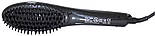 Термощітка для вирівнювання волосся Tico Professional Hot Brush чорна, фото 2