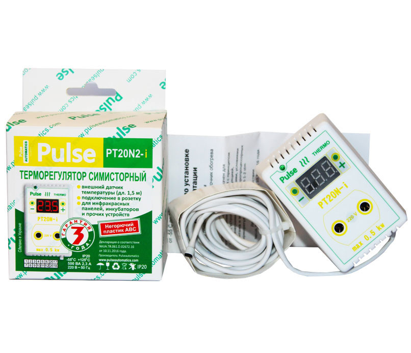 Терморегулятор дляувальника PULSE PT-N2i, фото 1