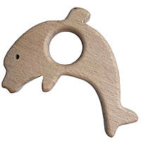 Бук грызунок Дельфин (деревянные), прорезыватель для зубов