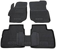 Коврики в салон для Peugeot 301 2013+/ Пежо 301, Avto-Gumm, Чёрные