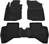 Коврики в салон для Peugeot 107/ Пежо 107 2005-2009, Avto-Gumm, Чёрные
