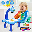 Дитячий проєктор для малювання, проєктор зі столиком, дитячий проєктор зі слайдами, фото 4