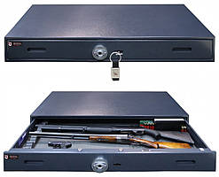 Сейф збройовий Griffon GU.135.K (ВxШxГ:175x1350x510) на 3 рушниці, сейф для рушниці, мисливський сейф