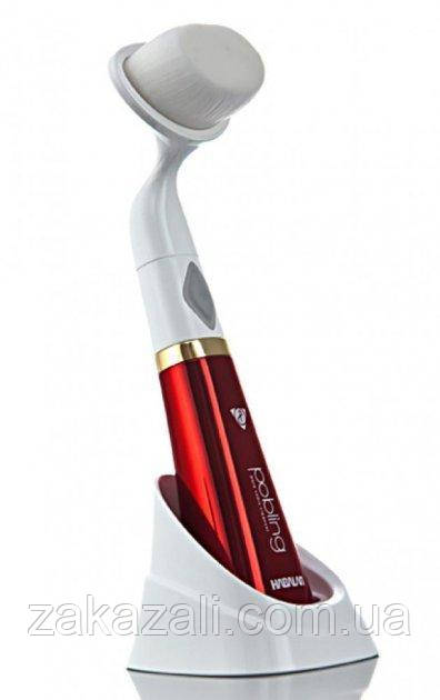 Ультразвукова щітка для вмивання та очищення обличчя Pobling face cleaner RO42 | Масажна щіточка для очищення